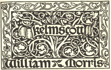 William Morris Kelmscott Printers Mark