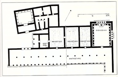 Pergamos library floorplan