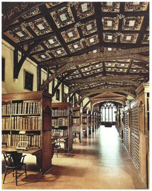 Bodleian interior contemporary view